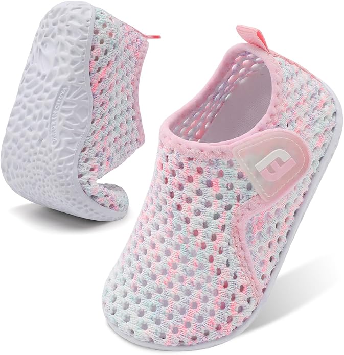 JOINFREE Baby Toddler Water Shoes Boys Girls Sandals Barefoot Kids Breathable Sneakers Shoes for Walking Running