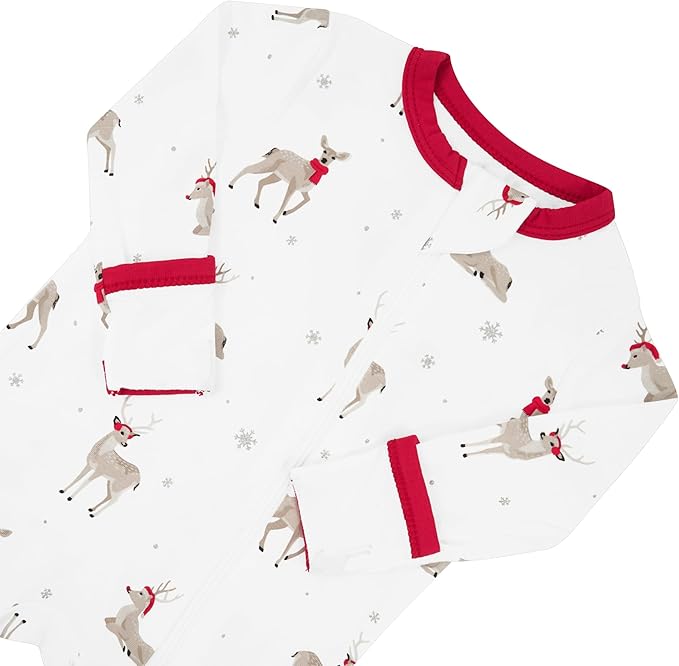 KYTE BABY Unisex Rayon Made From Bamboo Zippered Rompers 0-24 Months