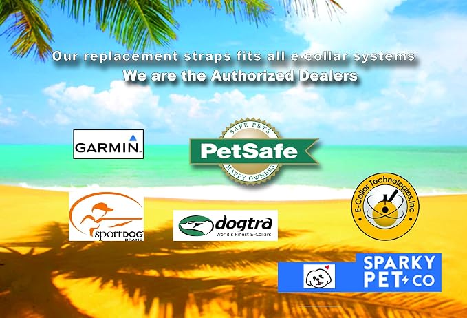 Sparky Pet Co - Surefit ECollar Replacement Strap - Bungee - Waterproof - - Image 11