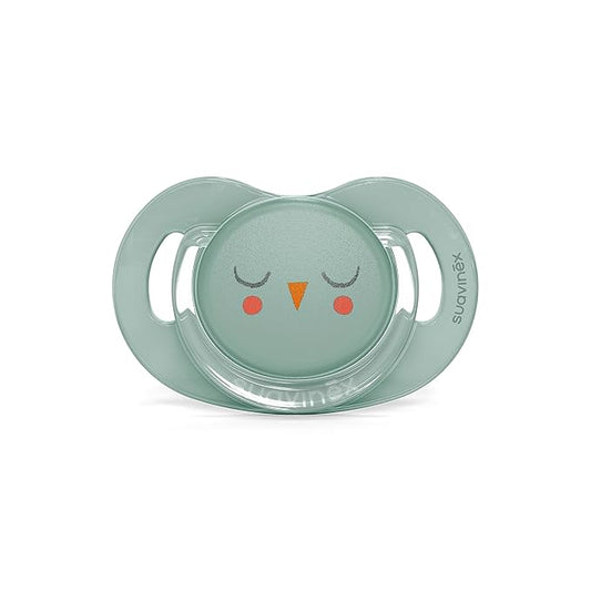 Suavinex Bonhomia SX PRO Physiological Pacifier, Supports Breastfeeding Babies, Pacifiers for 6-18 Months, Baby Pacifier, Baby Accessories, (Mint)