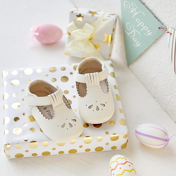 Soft Sole Baby Shoes - Infant Baby Walking Shoes Moccasins Rubber Sole Crib Shoes