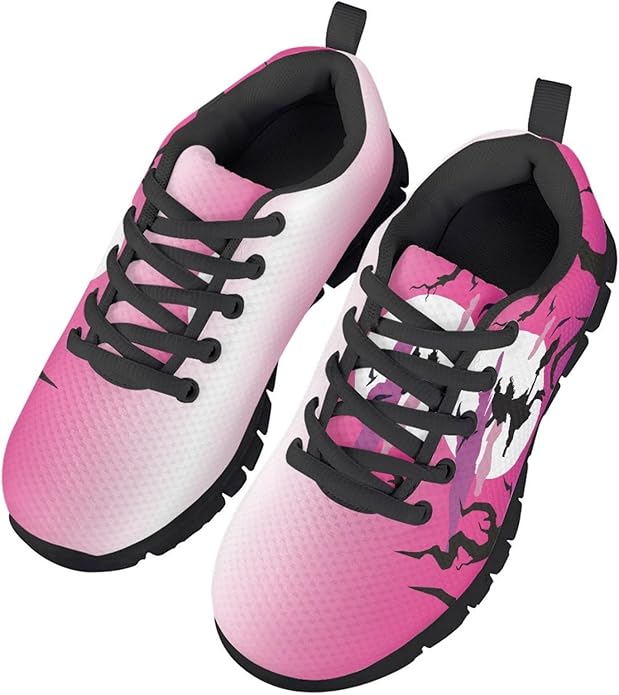 MARSVOVO First Shoes for Walking Boy Girl Athletic Lightweight Flexible Lace-up Breathable Running Shoes Casual Classic Comfortable Non Slip Play Sport Learning to Walk Toddler Girl Sneakers