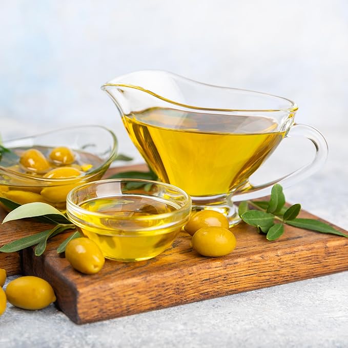 Fox Run Glass Gravy Boat, 9 oz, 270 ml Large Gravy Serving Dish With Handle