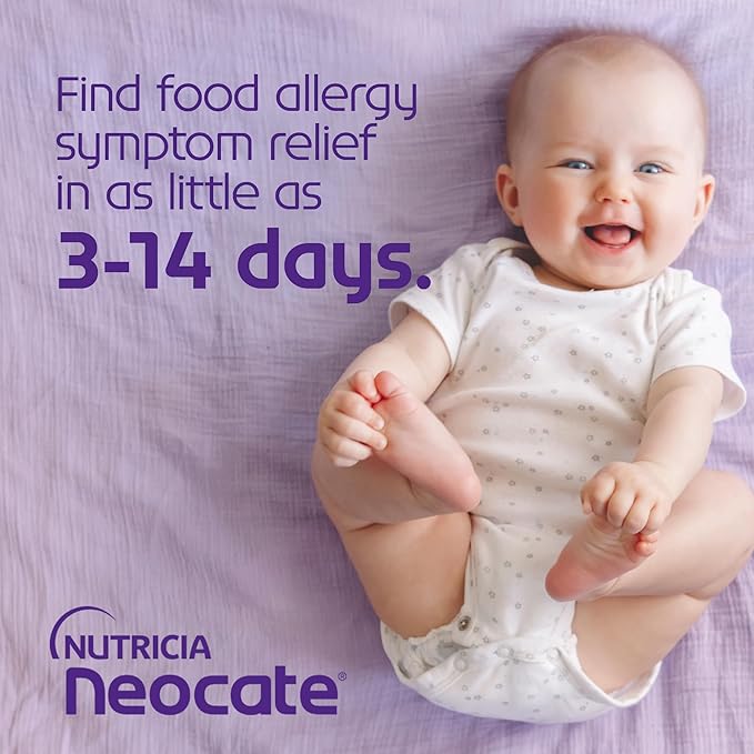 Neocate Syneo Infant - Hypoallergenic, Dairy-free, Amino Acid-Based Baby Formula with Prebiotic Fiber, Probiotics & DHA/ARA - Food Allergy-Friendly Formula - 14.1 oz (Pack of 4)