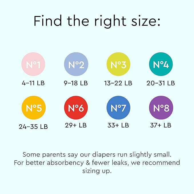 LILLYDOO Baby Diapers - Size 7 (33+ lbs), Monthly Supply (102 Count), Leak Protection, Skin-Friendly, Ultrasoft, Perfume- & Chlorine-Free, Hypoallergenic, Dermatologist Tested, Oeko-TEX®