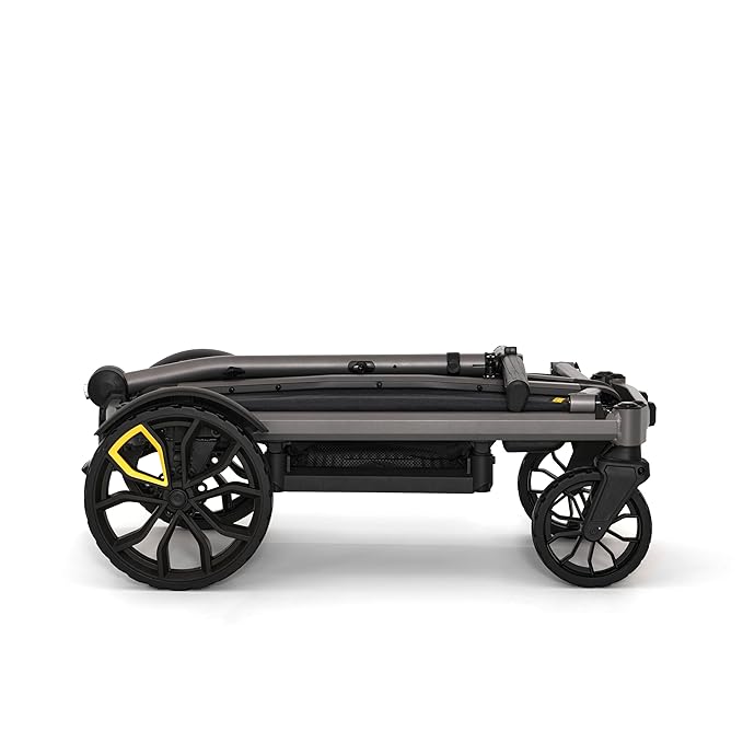 Veer Cruiser City | Premium Urban Wagon Stroller for Babies, Toddlers, and Kids | Traditional Stroller Push Steering | JPMA Certified | Lightweight and Collapsible | 2 Seater