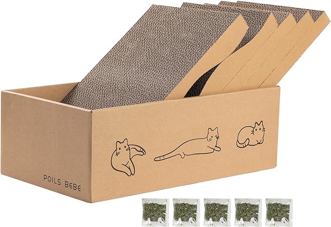 Poils bebe 5 PCS Cat Scratcher by Poilsbebe