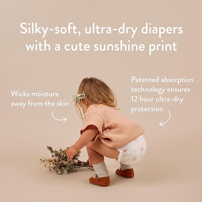 Joonya Baby Diapers, Size 5 XL (26-40 lb) - 6 Bags of 23 (138) - New Range - NonToxic, Eco-Friendly, Ultra Slim, Overnight Use - Made in Denmark