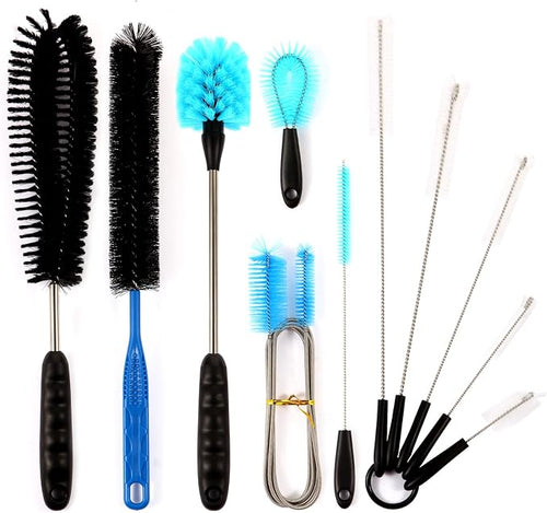 11 in 1 Fish Tank Aquarium Cleaning Brush Kit, Aquarium brushSutiable by Suseg