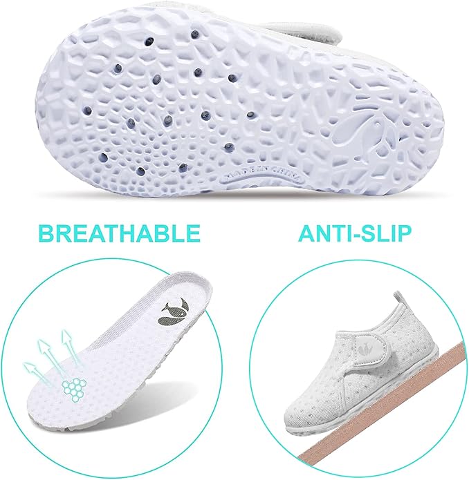 JOINFREE Baby Toddler Water Shoes Boys Girls Sandals Barefoot Kids Breathable Sneakers Shoes for Walking Running