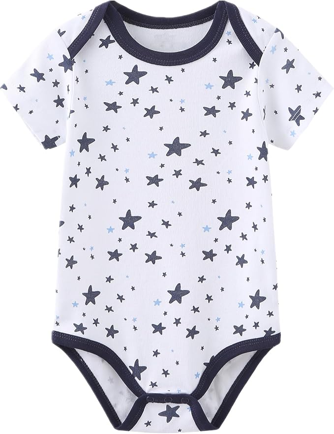 Baby Bodysuit and Pant Set 10-pcs Cotton Soft Newborn Boy Girl Clothes Outfits