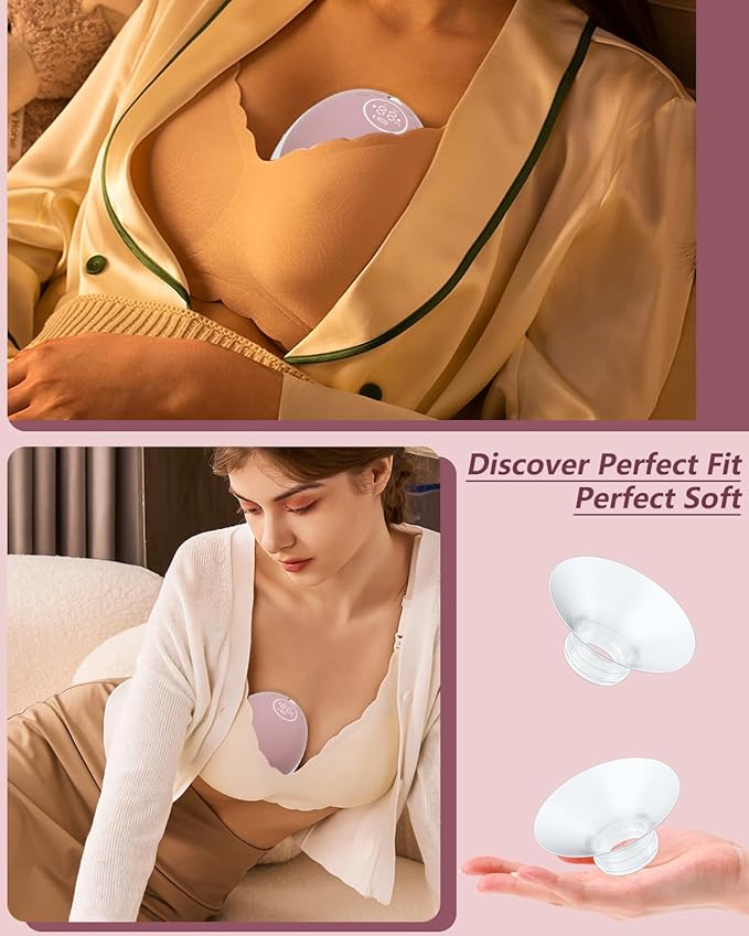 1pcs Breast Pump Flange Insert 14mm Compatible with Momcozy M9/M6/M5/S12 Pro/S9 Pro/V1 Pro/V2 Pro Wearable Breast Pump, Replace for Momcozy Pump Flange Insert, BPA Free, OEM, Not Original Parts
