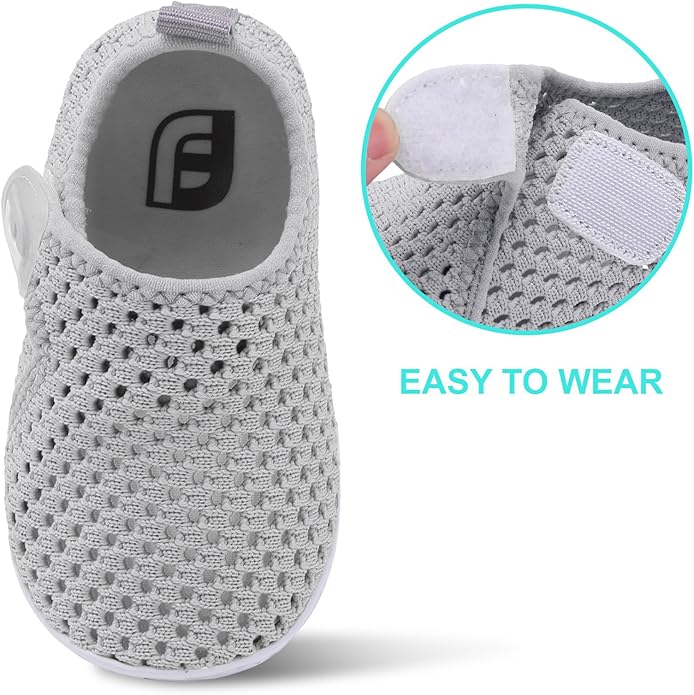 JOINFREE Baby Toddler Water Shoes Boys Girls Sandals Barefoot Kids Breathable Sneakers Shoes for Walking Running