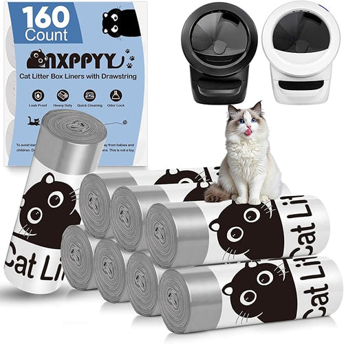 160 Count Cat Litter Box Liners by Unknown