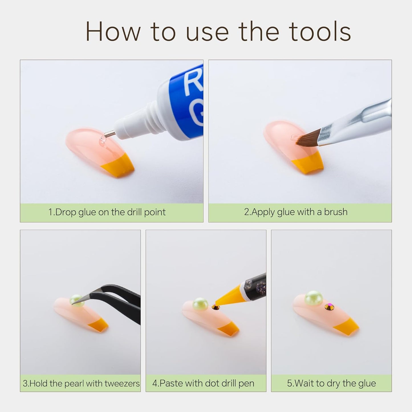 60g Cyan Purple Flat Back Pearls Rhinestones for Crafts Mixed Size 3mm-10mm AB Color Round Half Pearls Flatback Pearl Beads and Resin Rhinestones Set for Face Art with Gel