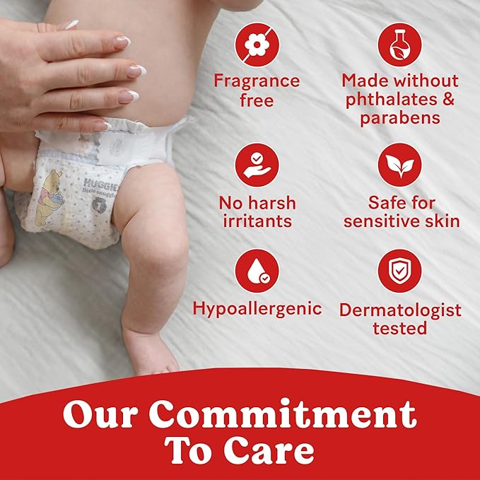Huggies Size 3 Diapers, Little Movers Baby Diapers, Size 3 (16-28 lbs), 76 Count, Packaging May Vary
