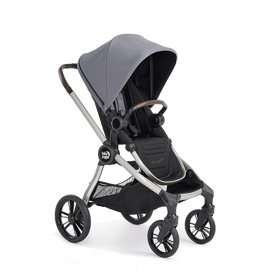 Baby Jogger City Sights Stroller - Convertible Stroller with Compact Fold Dark Slate