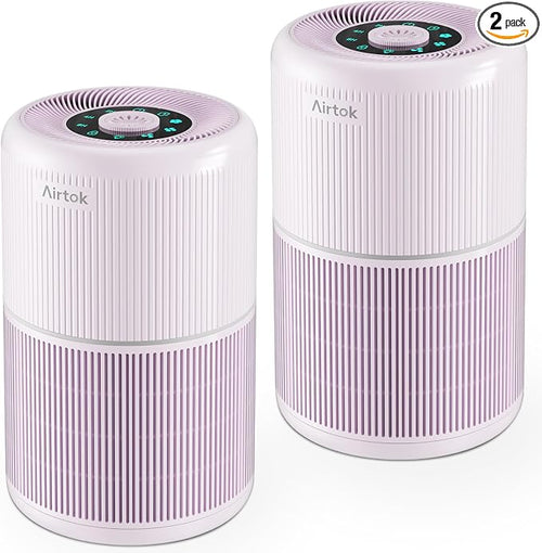 2 Pack Air Purifier for Home Bedroom by AIRTOK