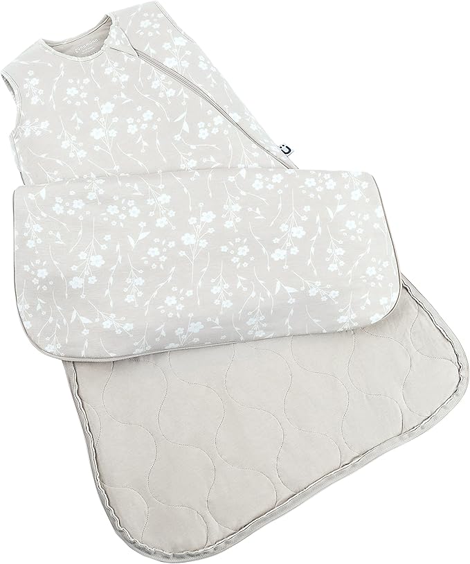 GUNAMUNA günamüna Unisex Baby, Toddler Wearable Blanket, Sleeping Bag Bamboo Rayon, Sleep Sack with Diaper Zipper, 2.6 TOG