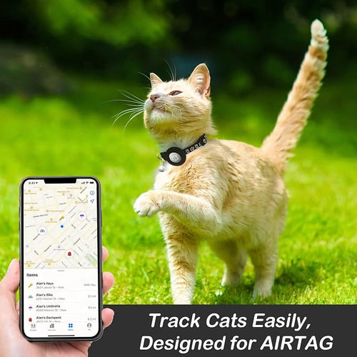 2 Pack Airtag Cat Collar Breakaway - Image 2