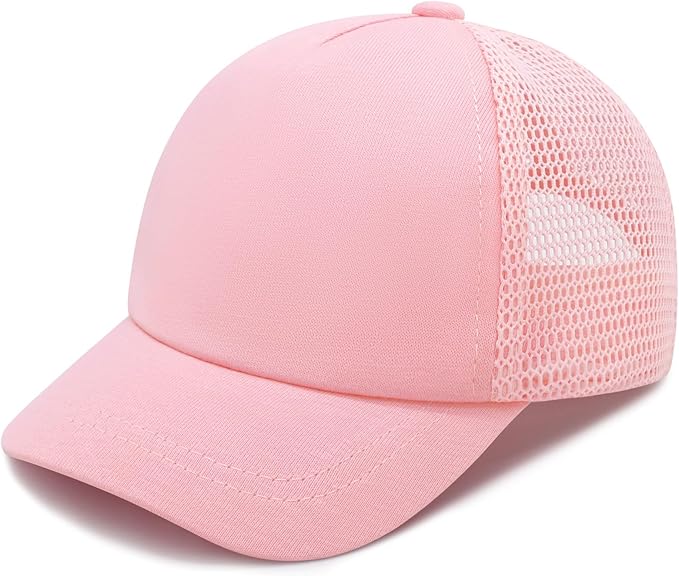 qikqik Baby Baseball Cap Toddler Baseball Hat with Mesh Infant Sun Hat UPF 50+ Baby Ball Cap Toddler Girl Hats Kids Hat Boys