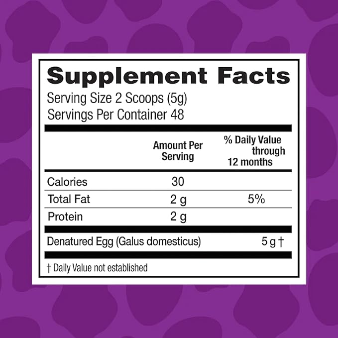 Lil Mixins Early Allergen Introduction Mix-ins, Hard Boiled Egg | Baby Stage 1-3, For Ages 4-12 Mo., 8.5 Oz Jar, 4 Month Supply