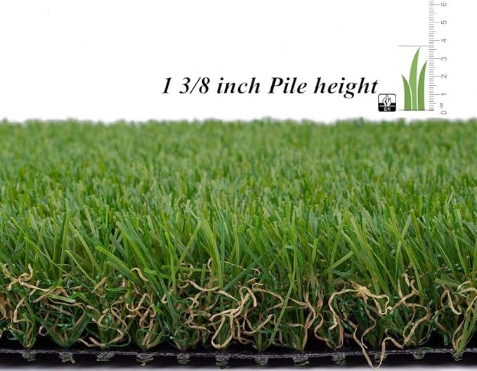 ALTRUISTIC Artificial Grass 5FTX47FT, Realistic Fake Grass Deluxe Turf - Image 7