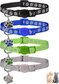 4PCS Breakaway Cat Collars, Reflective Cat Collar by Unknown