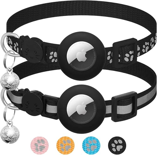 2 Pack Airtag Cat Collar Breakaway by LAFAYIspecializesinpetcollars