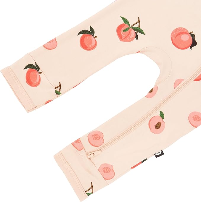 KYTE BABY Unisex Rayon Made From Bamboo Zippered Rompers 0-24 Months