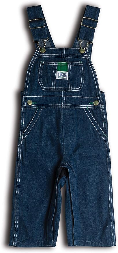 Liberty Infant Denim Bib Overall