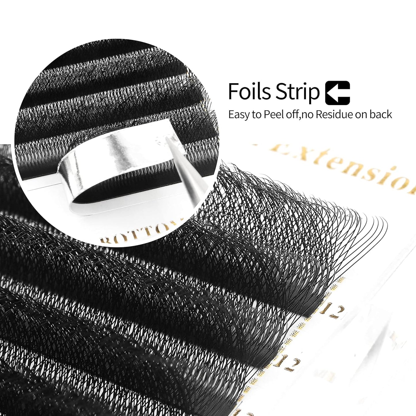 W Lash Extensions Supplies 6D Eyelash Extensions W Shape 0.07mm Thickness C Curl 15mm Premade Fans Easy Fan Lashes Volume Matte Black 12 Rows Crisscross Eye Lashes(W-6D-0.07-C,15mm)