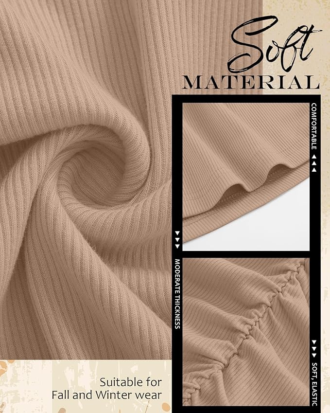 4 Packs Womens Maternity Shirts Long Sleeve Cotton Ribbed Pregnancy Mock Neck Side Ruched Workout Tops for Mama