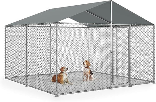 10x10 FT Outdoor Dog Kennel Outside by Unknown