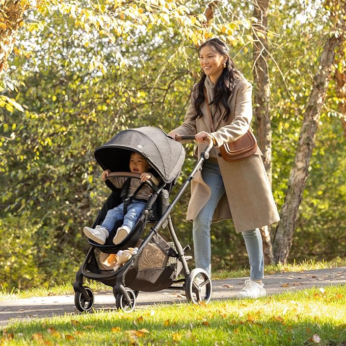 Evenflo Shyft Intuiti Travel System with Revolve180 LiteMax™ NXT Rotating Rear-Facing Lightweight Preemie and Infant Car Seat 3-30 lbs. (Fossil Gray)