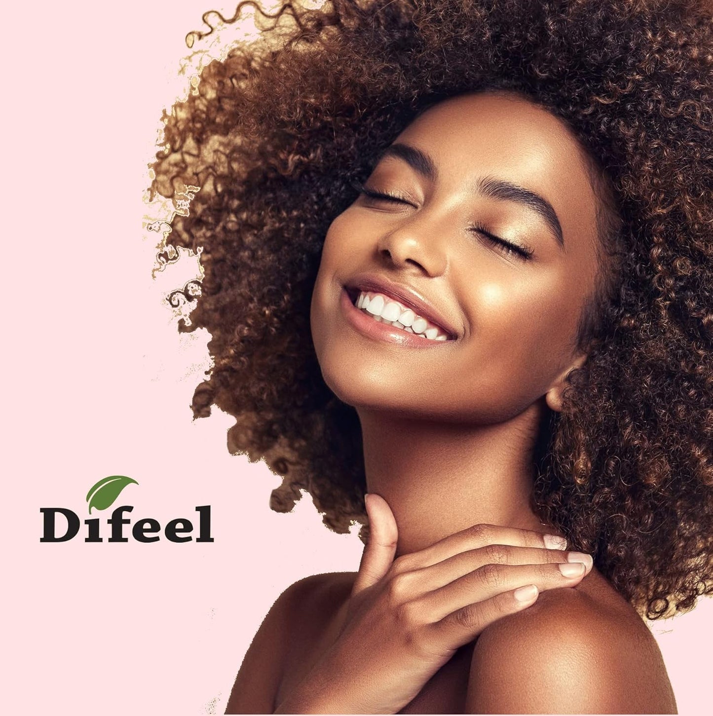 Difeel 99% Natural Premium Hair Oil - Biotin Oil Volumizing and Thickening 7.78 ounce