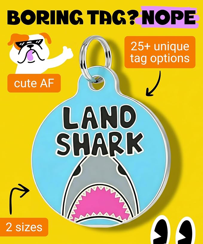 Bad Tags Personalized Dog and Cat ID Tags in 25+ Designs and 2 Sizes - Image 4