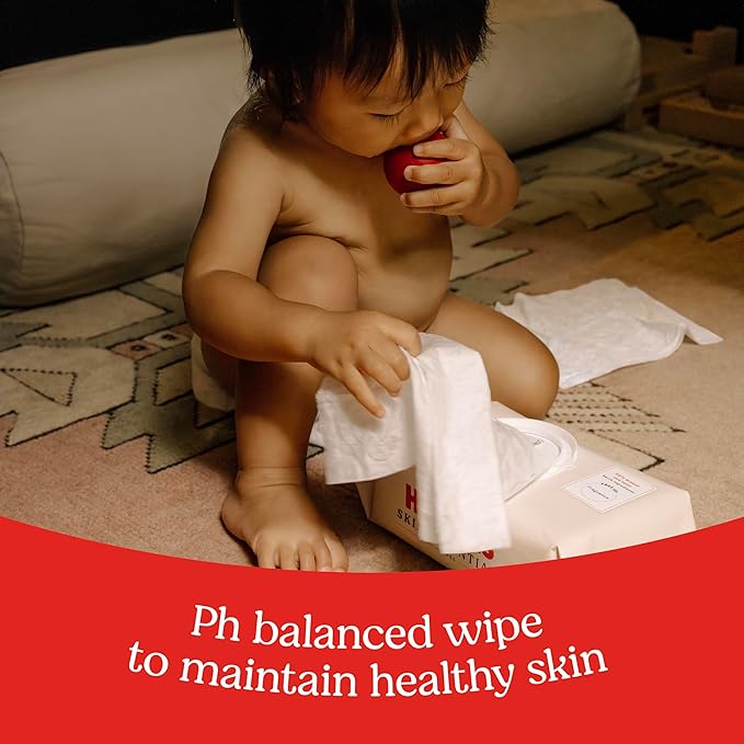 Huggies Skin Essentials Baby Wipes, Hypoallergenic, 99% Water, 2 Flip Top Packs (112 Wipes Total)