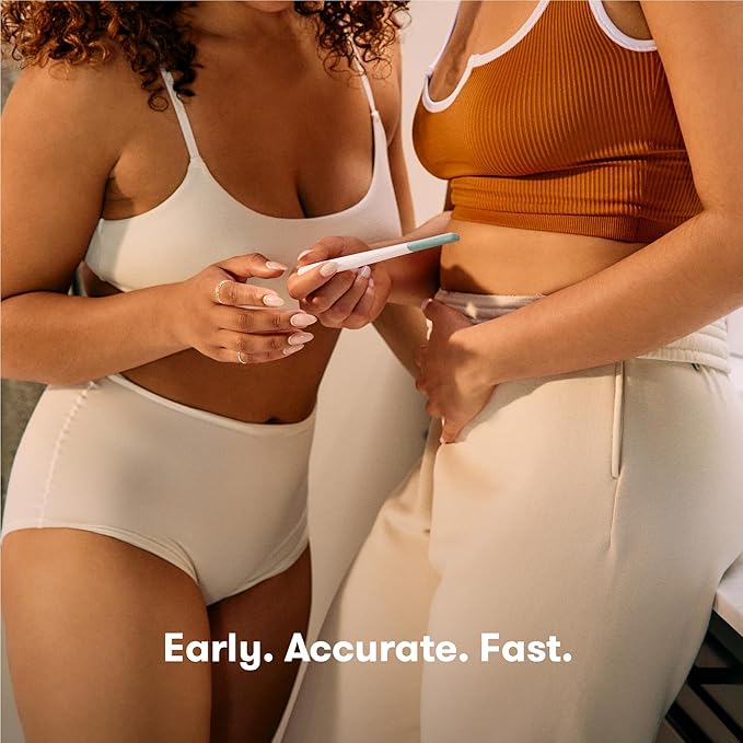Frida Fertility Early Detection Pregnancy Tests | Easy at Home Pregnancy Tests, Over 99.9% Accurate HCG Test Strips, Early Results, Quick + Easy to Use | 2 Count