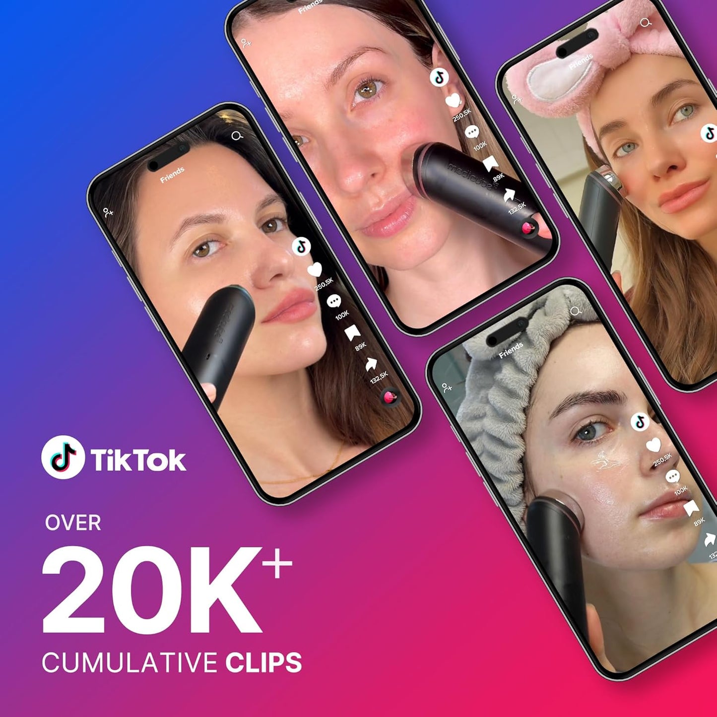 medicube Age-R Booster Pro | 6-in-1 Real Glass Glow Beauty Massager | Looking Glass Skin | Korean Skin Care