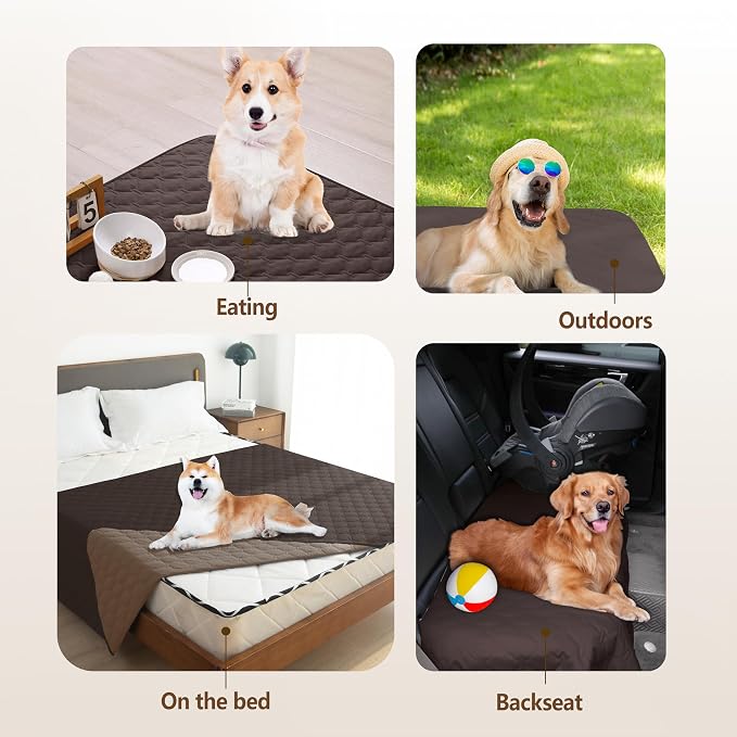 gogobunny 100% Double Sided Waterproof Dog Blanket Soft Pet Bed Cover - Image 3