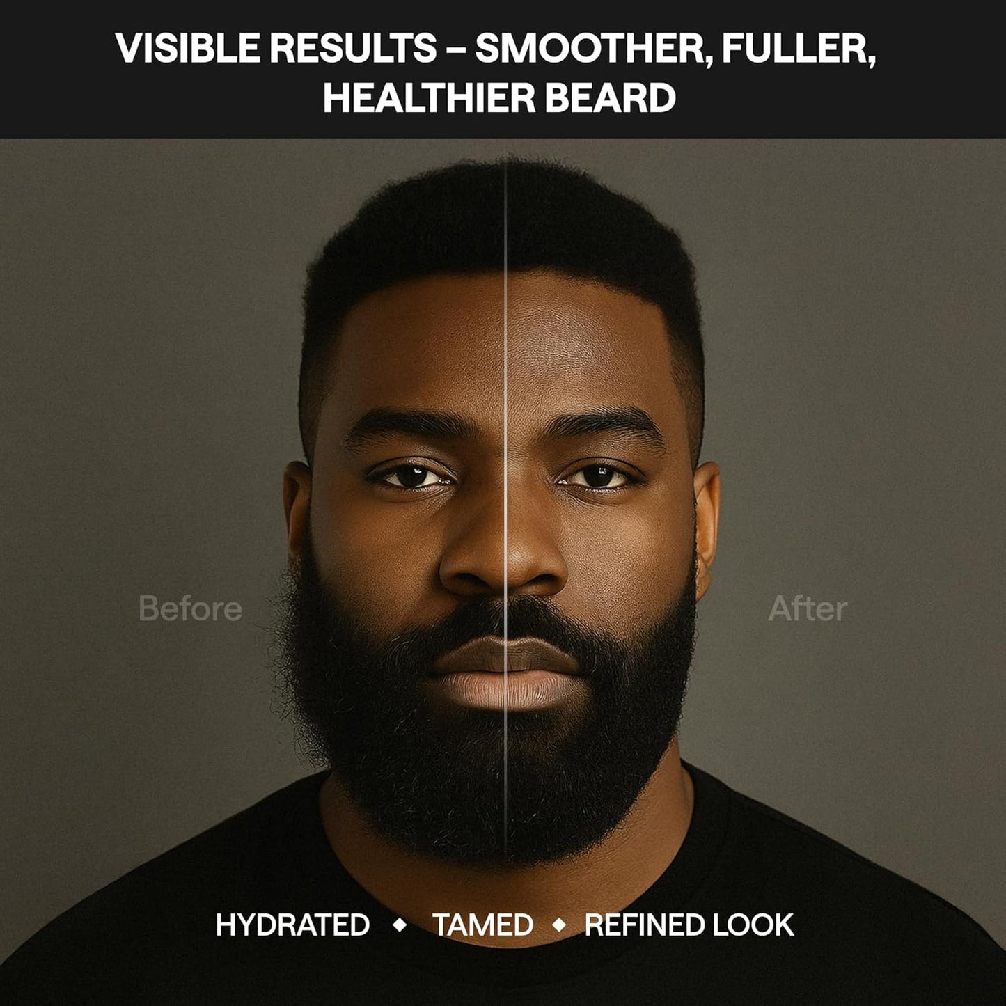 Premium Beard Care Kit for Men – 5-in-1 Grooming Set with Beard Oil, Balm, Derma Roller, Cleansing Spray & Comb – Mustache & Beard Grooming Gifts for Men