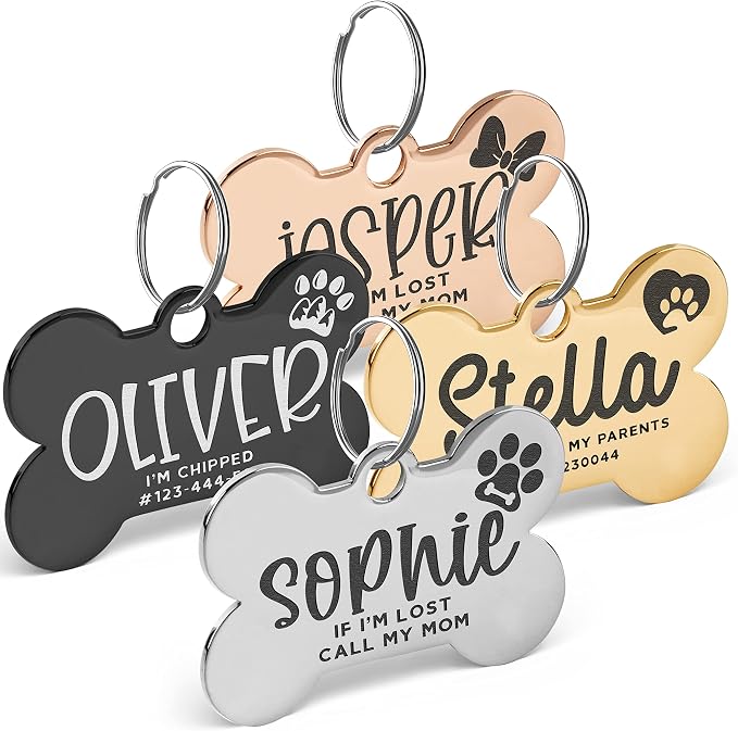 Engraved Pet ID Tags for Cats, Dogs - Image 2