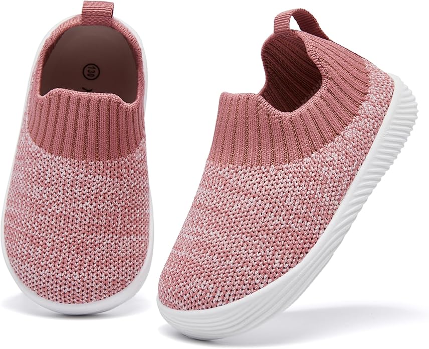 MORENDL Baby Toddler Walking Socks Non-Slip Breathable Unisex Casual Sneakers