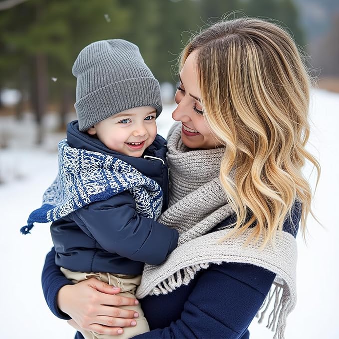 Bebila Baby Beanie Toddler Infant Winter Hats Knit Warm Caps for Boys Girls