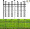 4 Panels No Dig Dog Fence Outdoor by OutdoorFence