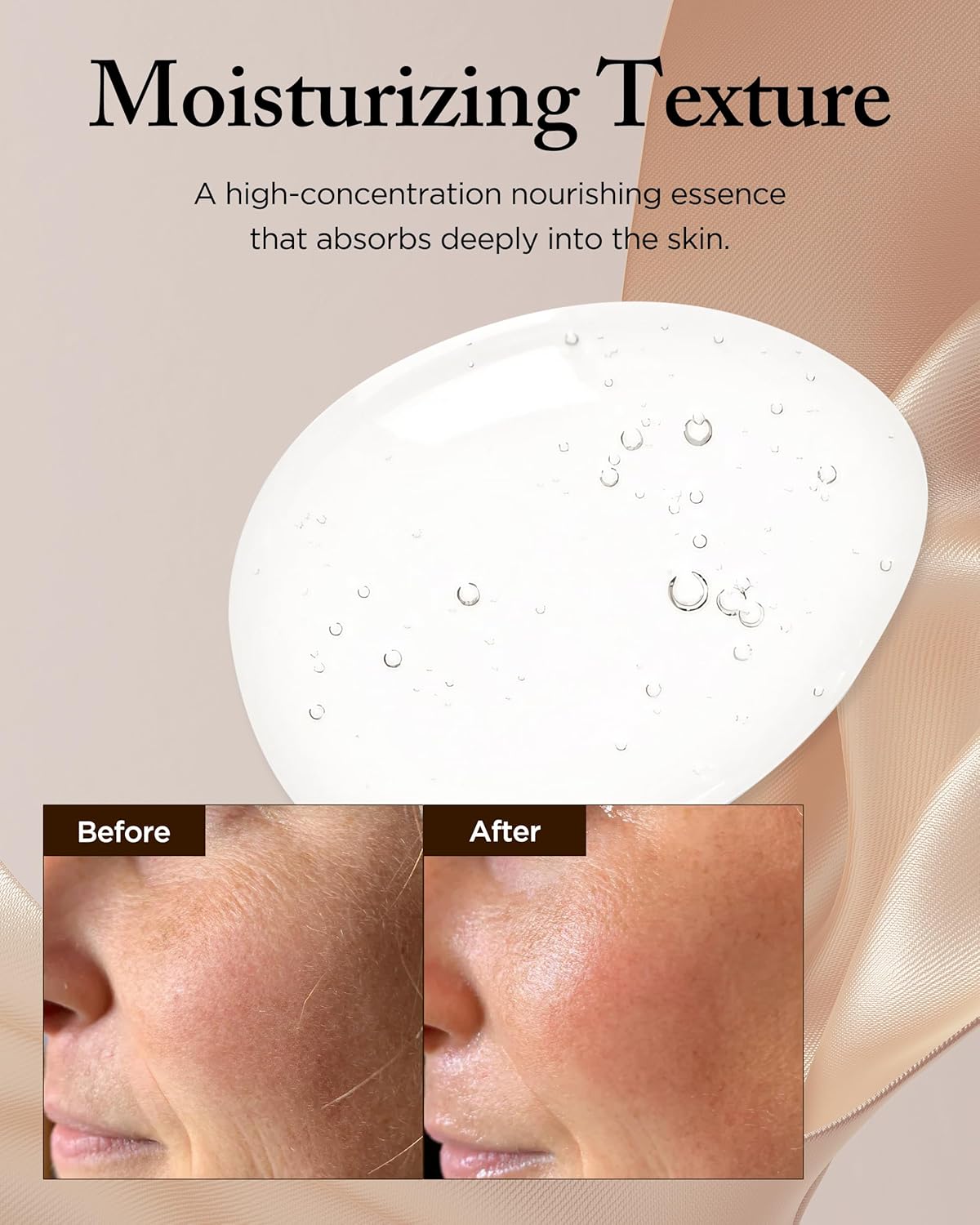 Hyoyong Korean Traditional Herbal Fermented Face Essence Special Gift Set - Anti-Aging Concentrated Serum for Improves Elasticity Firmness, 1.69 fl.oz. + 1.01 fl.oz 2 Pack