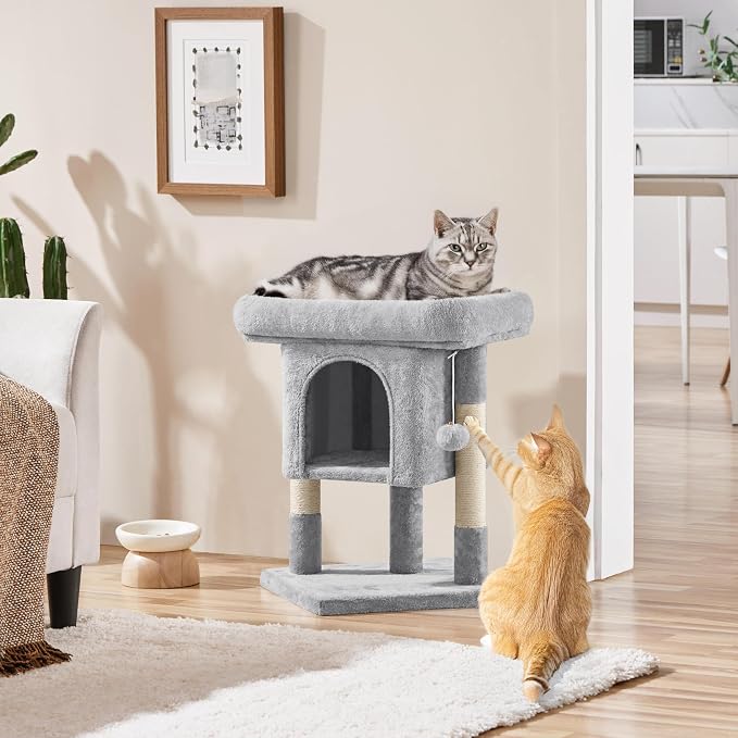 Yaheetech 23.5in Cat Tree Tower, Cat Condo - Image 2