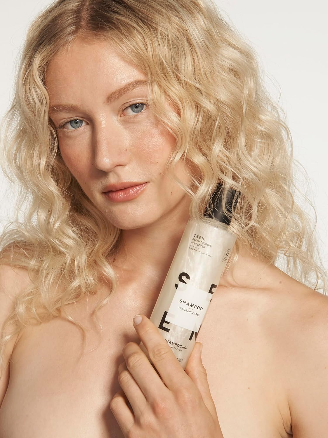 SEEN Shampoo & Conditioner Bundle, Fragrance-Free - Non-Comedogenic & Sulfate-Free Hair Care - Dermatologist-Developed, Safe for Sensitive, Eczema & Acne-Prone Skin