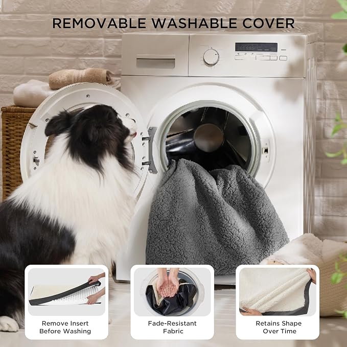 Bedsure Dog Bed Medium Size Dog - Image 5
